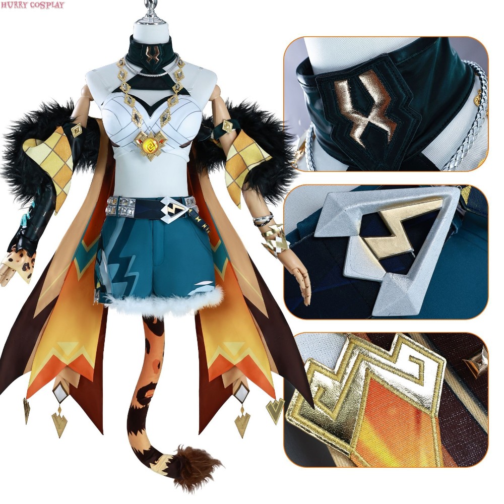 Game Cosplay,Genshin Impact,Genshin Impact Natashi Nonen Cosplay Costume